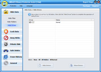 GiliSoft Privacy Protector screenshot 3