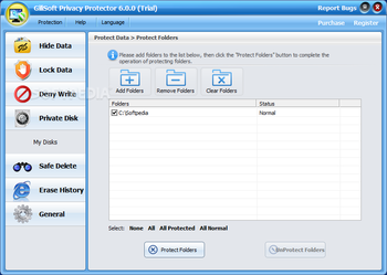 GiliSoft Privacy Protector screenshot 6