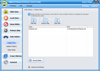 GiliSoft Privacy Protector screenshot 7
