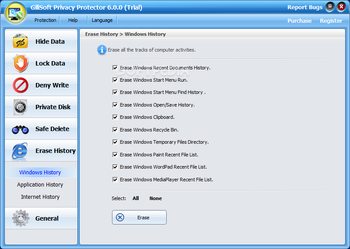GiliSoft Privacy Protector screenshot 8
