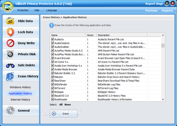 GiliSoft Privacy Protector screenshot 9