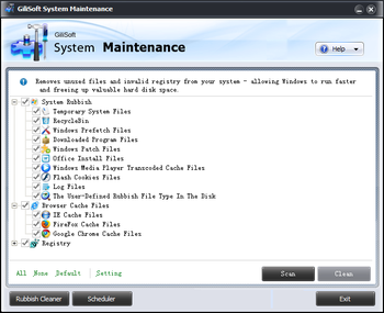 GiliSoft System Maintenance screenshot 2