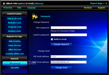 GiliSoft USB Lock screenshot 5