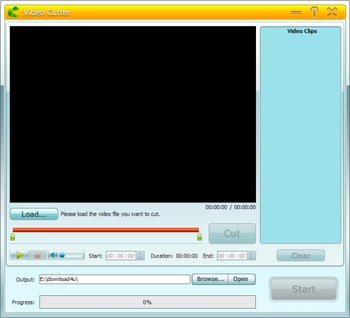 GiliSoft Video Cutter screenshot