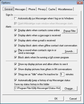 Gilly Messenger screenshot 5