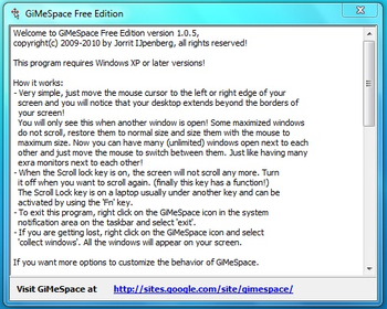 GiMeSpace Free Edition screenshot 3