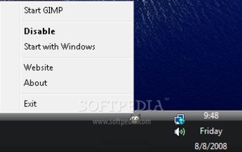 GIMPminimizer screenshot