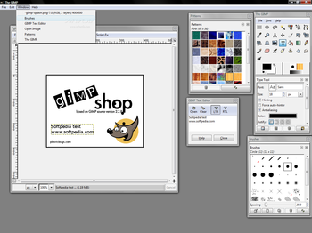 Gimpshop screenshot 2