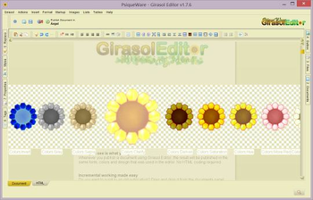 Girasol Editor screenshot 5