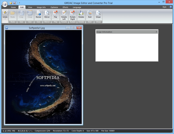 GIRDAC Image Editor and Converter Pro screenshot 2