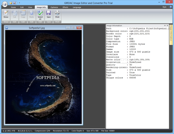 GIRDAC Image Editor and Converter Pro screenshot 4
