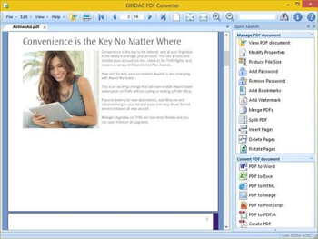 Girdac PDF Converter 2-in-1 screenshot