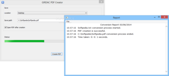 GIRDAC PDF Creator screenshot
