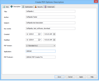 GIRDAC PDF Creator Pro screenshot 3