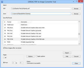 GIRDAC PDF to Image Converter screenshot