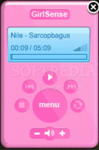 Girlsense Tune Player screenshot