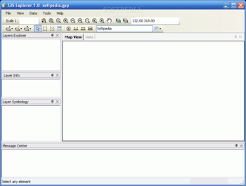GIS Explorer screenshot