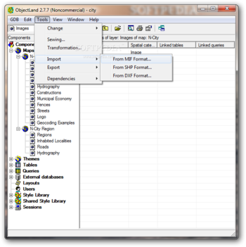 GIS ObjectLand screenshot 3