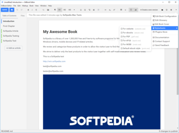 GitBook Editor screenshot 12