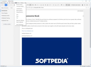 GitBook Editor screenshot 5