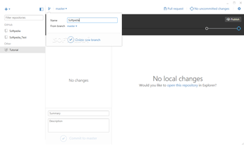 GitHub Desktop screenshot 10