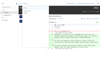 GitHub Desktop screenshot 4