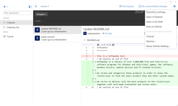 GitHub Desktop screenshot 5