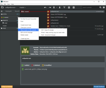 GitKraken screenshot 2