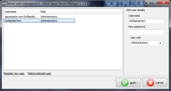 Glace Space Portable Server screenshot 2