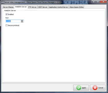 Glace Space Portable Server screenshot 6