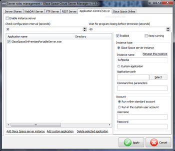 Glace Space Portable Server screenshot 7