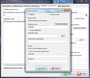 Glace Space Portable Server screenshot 8