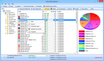 Glary Disk Explorer screenshot 2