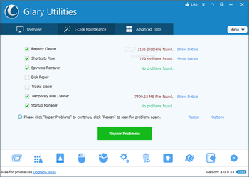 Glary Utilities screenshot 3