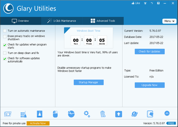 Glary Utilities Portable screenshot