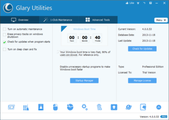 Glary Utilities Pro screenshot