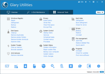 Glary Utilities Pro screenshot 3