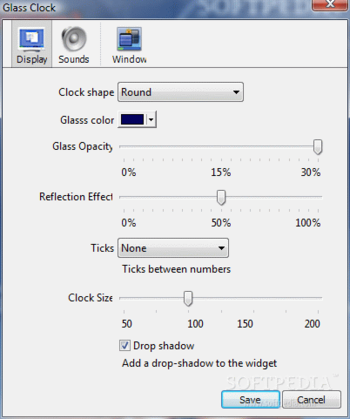 Glass Clock screenshot 2