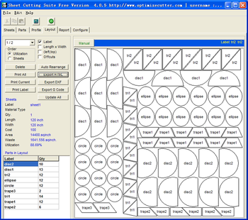 Glass Cutting Suite screenshot 2