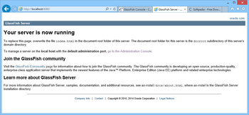 GlassFish screenshot