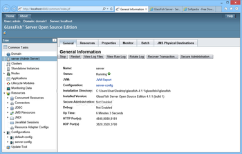 GlassFish screenshot 5