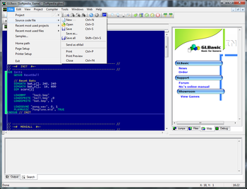 GLBasic SDK premium screenshot 2