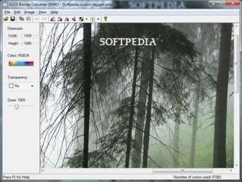 GLCD Bitmap Converter screenshot