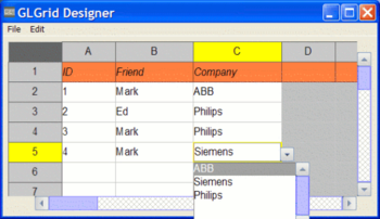 GLGrid screenshot