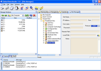 Global Downloader screenshot
