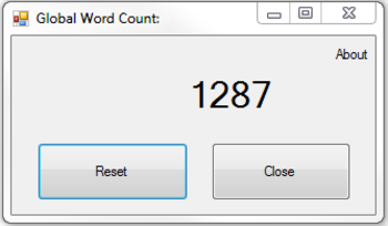 Global Word Counter screenshot