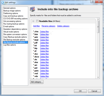GlobalSCAPE CuteBackUp screenshot 19