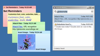 GloboNote screenshot