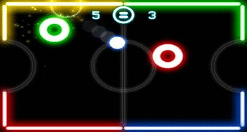 Glow Hockey screenshot