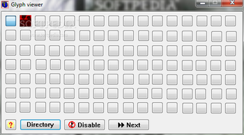 Glyph Viewer screenshot